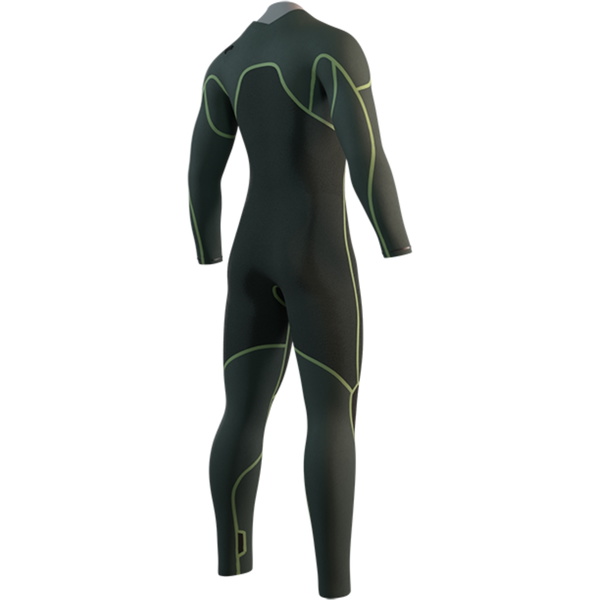 2026 Mystic Mens Evolve Natural Foam 3/2mm Chest Zip Wetsuit 35000.250002 - Black